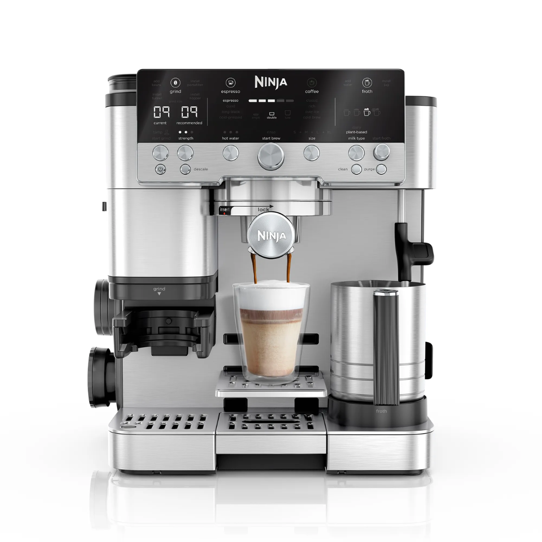 Ninja Luxe Café Pro™ – Cafeteira 4-em-1 Estilo Barista
