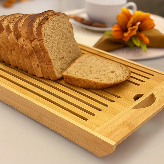 Tábua de Bambu PremiumStyle – Migalheira Antifúngico