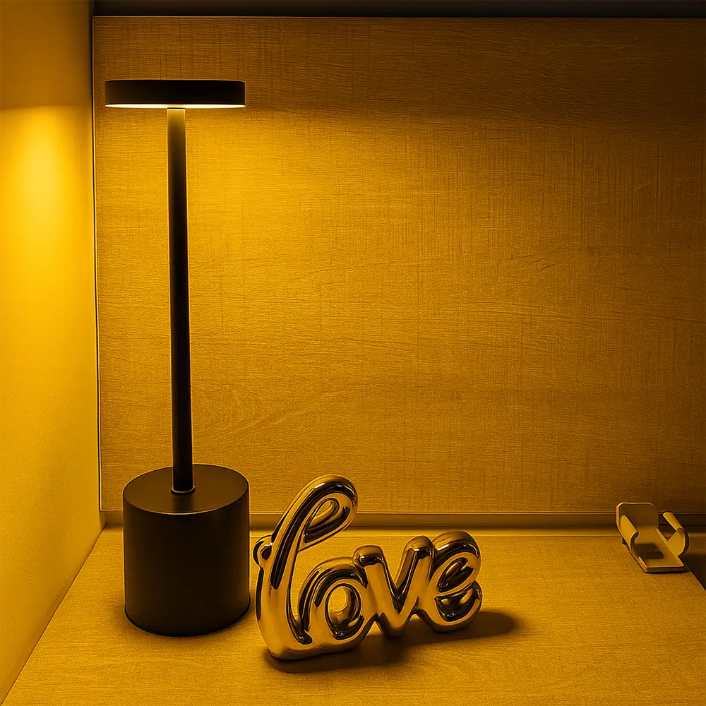 Luminária Touch Lumme de Mesa – LED sem Fio Recarregável