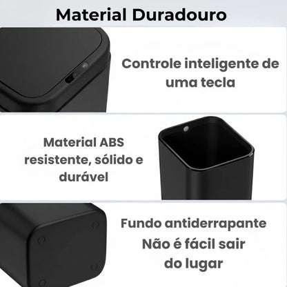 Caixote do Lixo Smart com Sensor Automático 16L